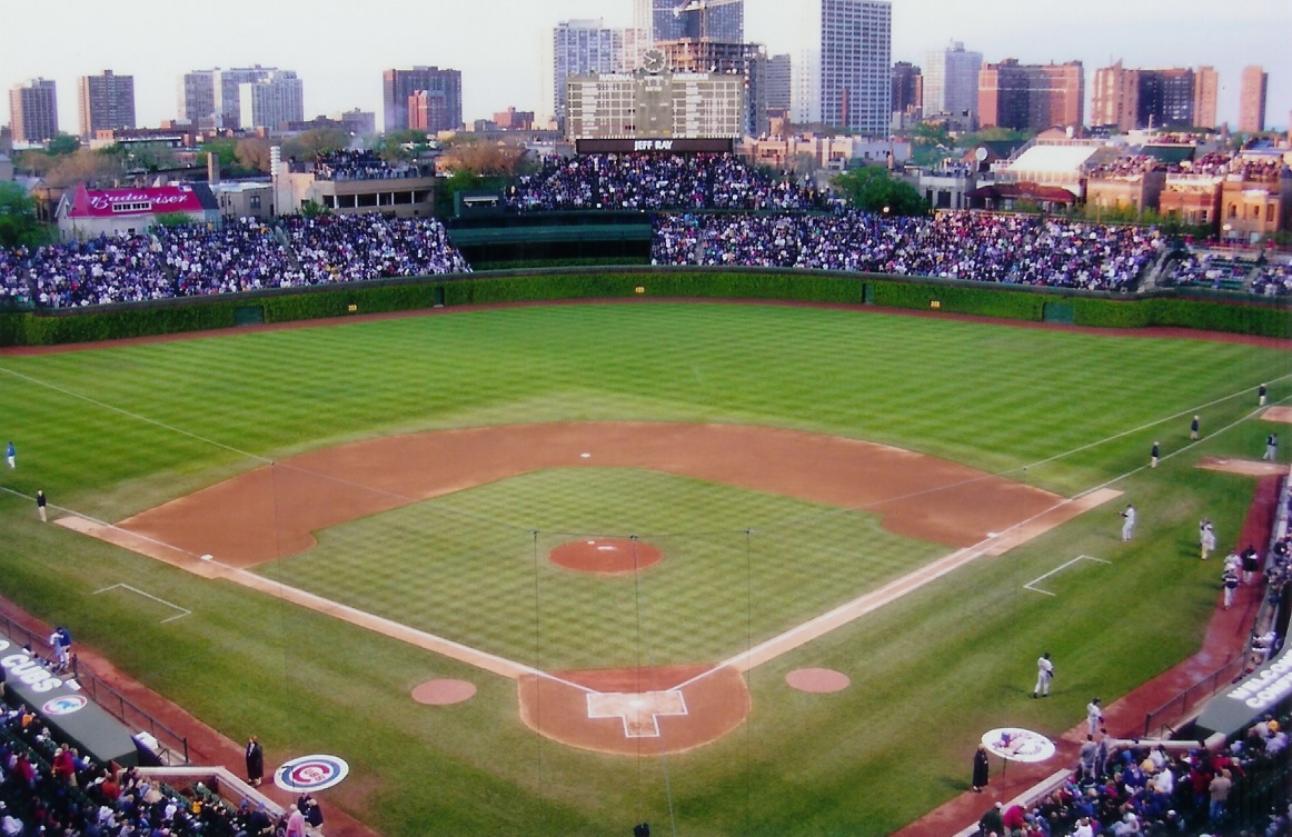 wrigley field wallpaper