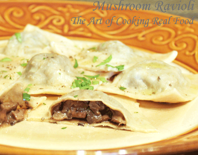 Ravioli Mushroom