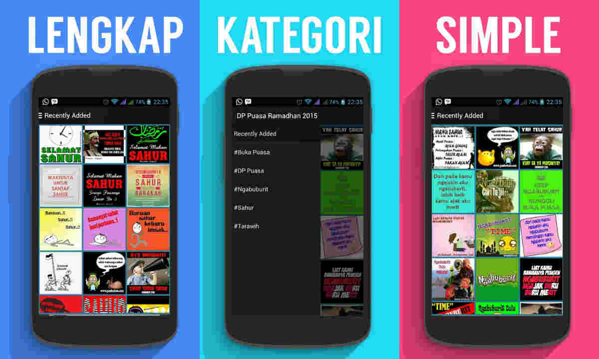 10 Aplikasi Ucapan Ramadhan 2015 Android DP Gambar Puasa