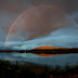 ¡Increible! En Noruega apareció un arcoiris a medianoche (FOTO)