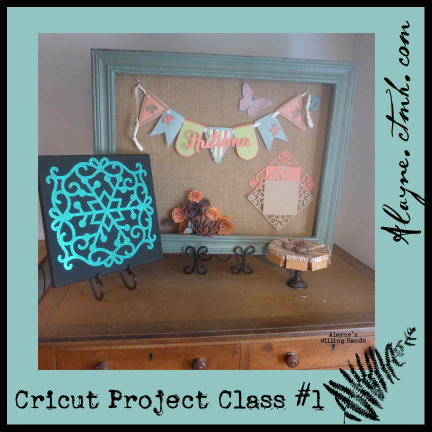 Willing Hands First of 4 Cricut project classes!