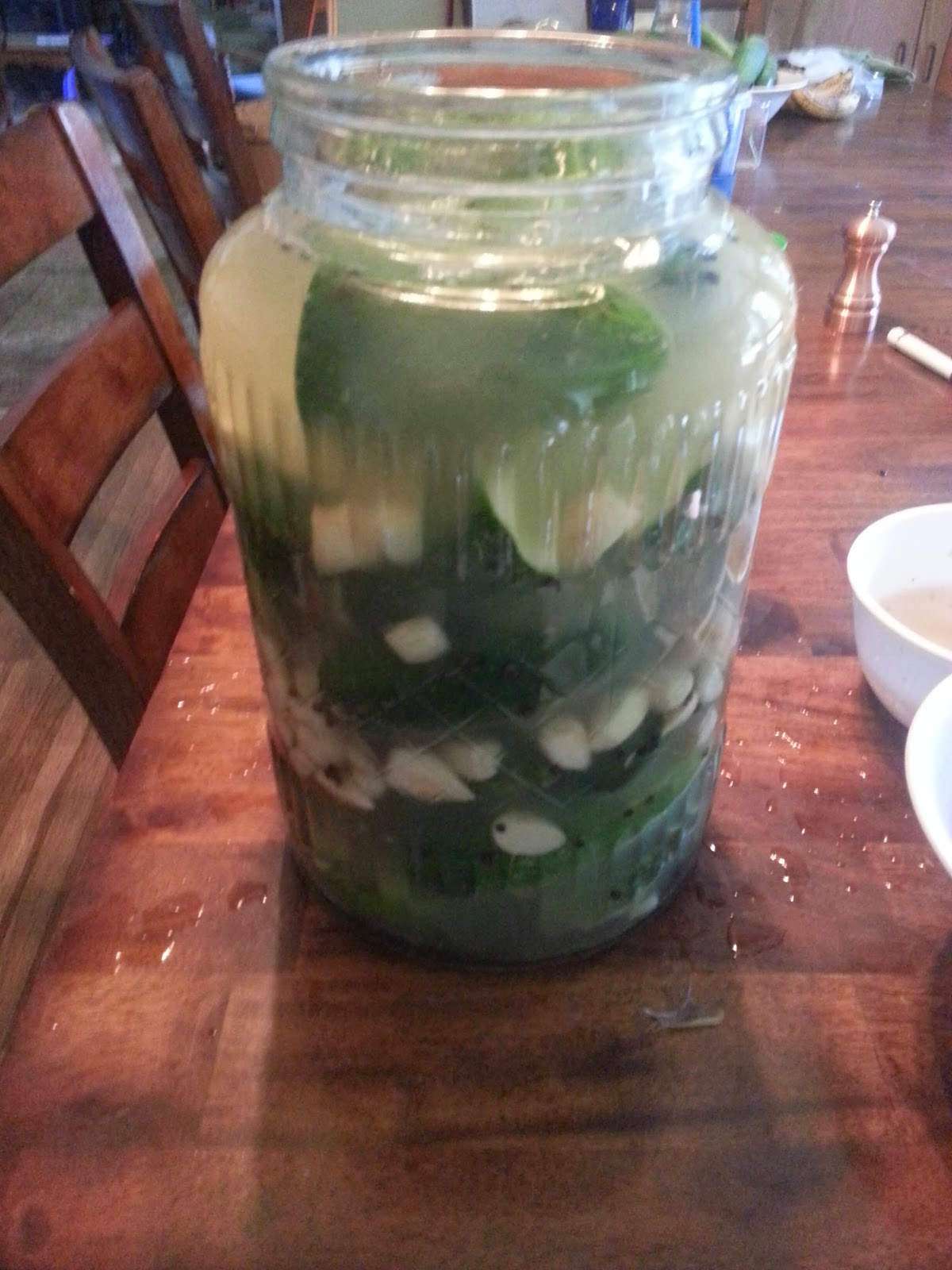 There was a farmer, had a blog... How to Make Simple Sour Pickles