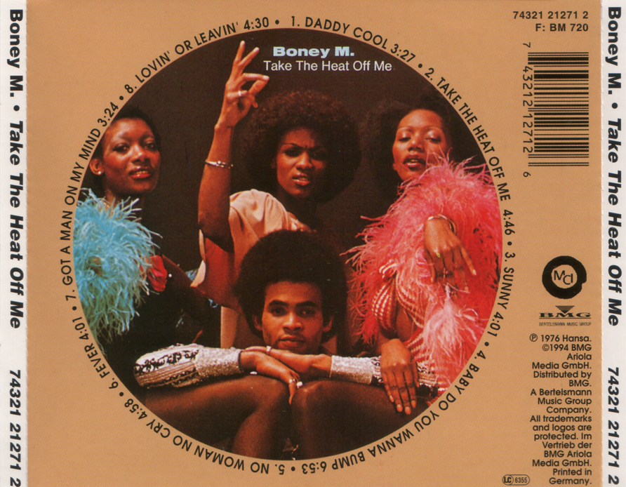 BENTLEYFUNK Boney M Love For Sale ( 1977 CD 320 )