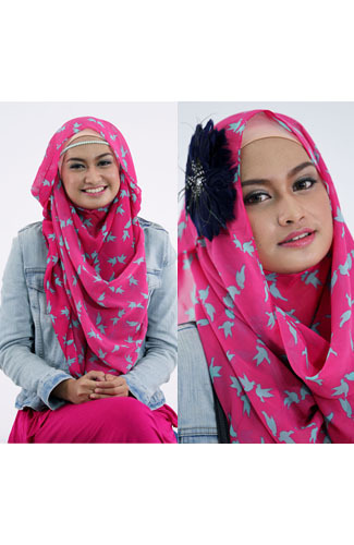 Cara Memakai Jilbab Pashmina yang Simple untuk Sehari-hari