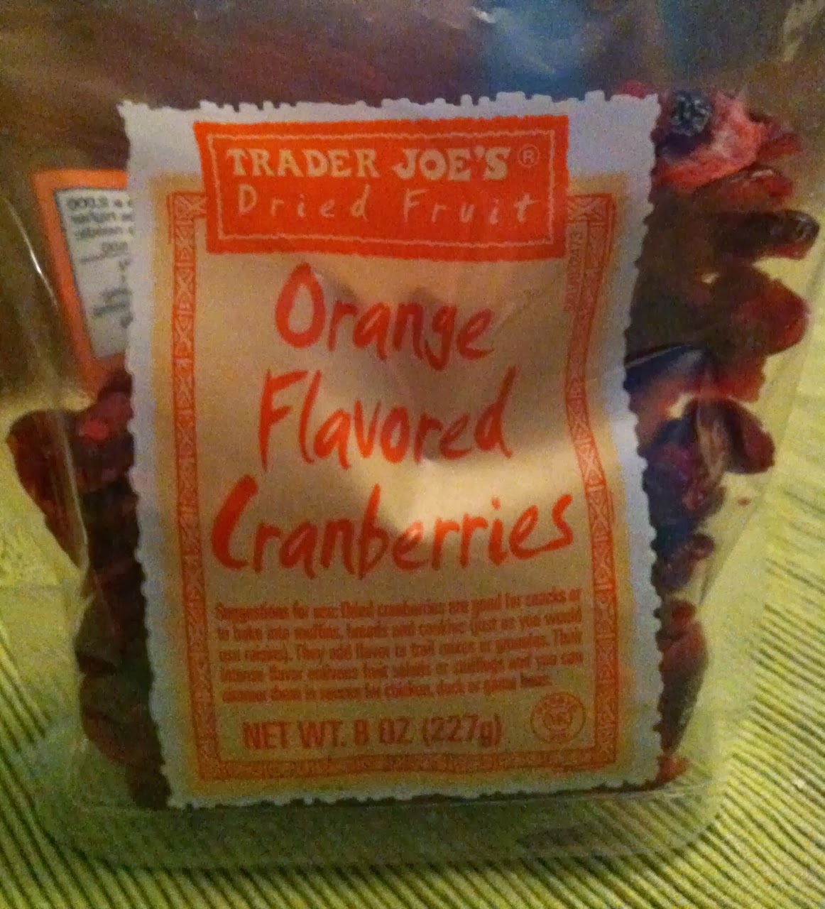 What's Good at Trader Joe's? Trader Joe's Orange Flavored Cranberries