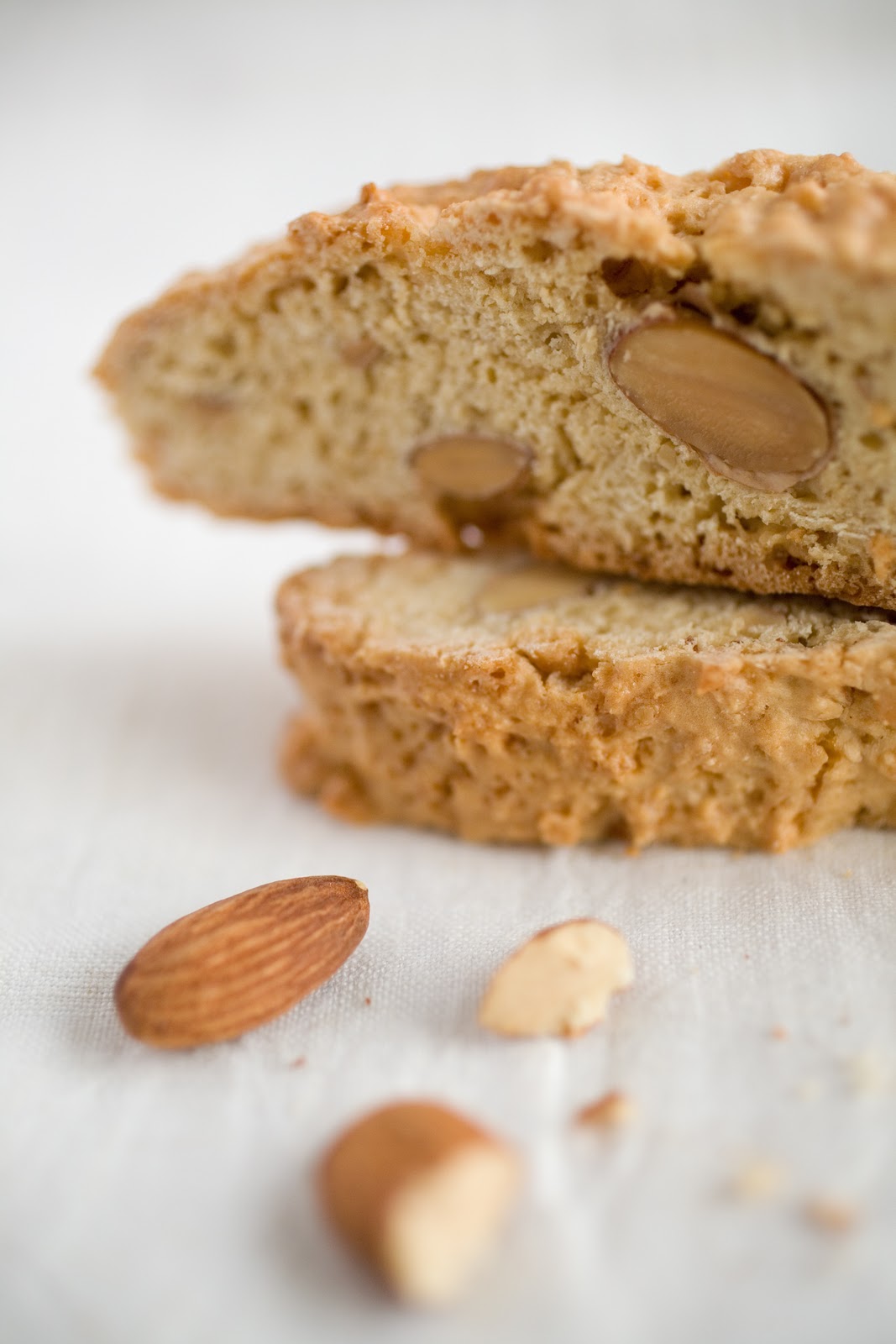 SHORTBREAD LowFat Dairy Free Almond Biscotti
