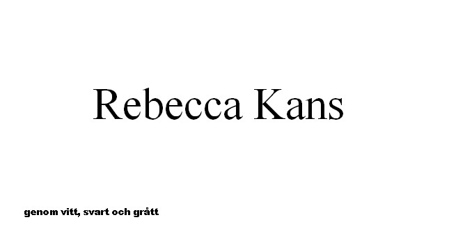 Rebecca Kans