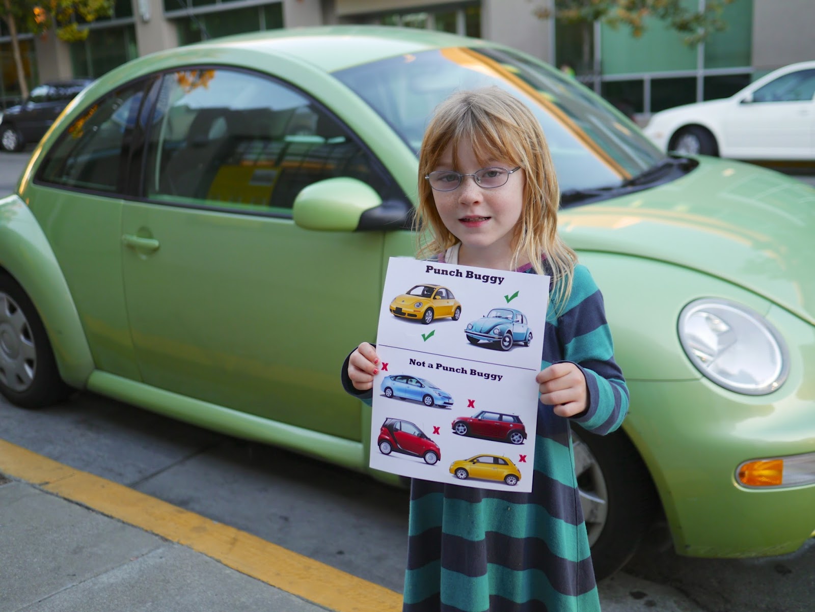 I think this one might be a Punch Buggy