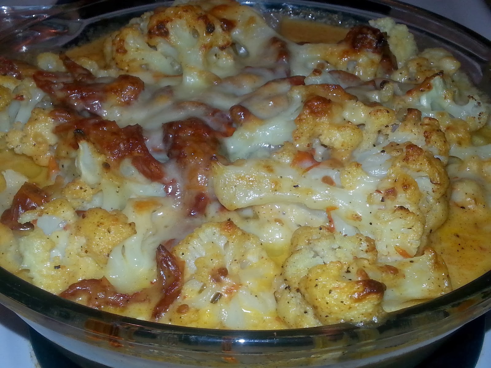 Culinary Affections Amazing Chicken & SunDried Tomato Cauliflower