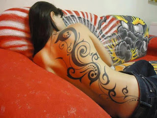 Side Body Tattoos Female