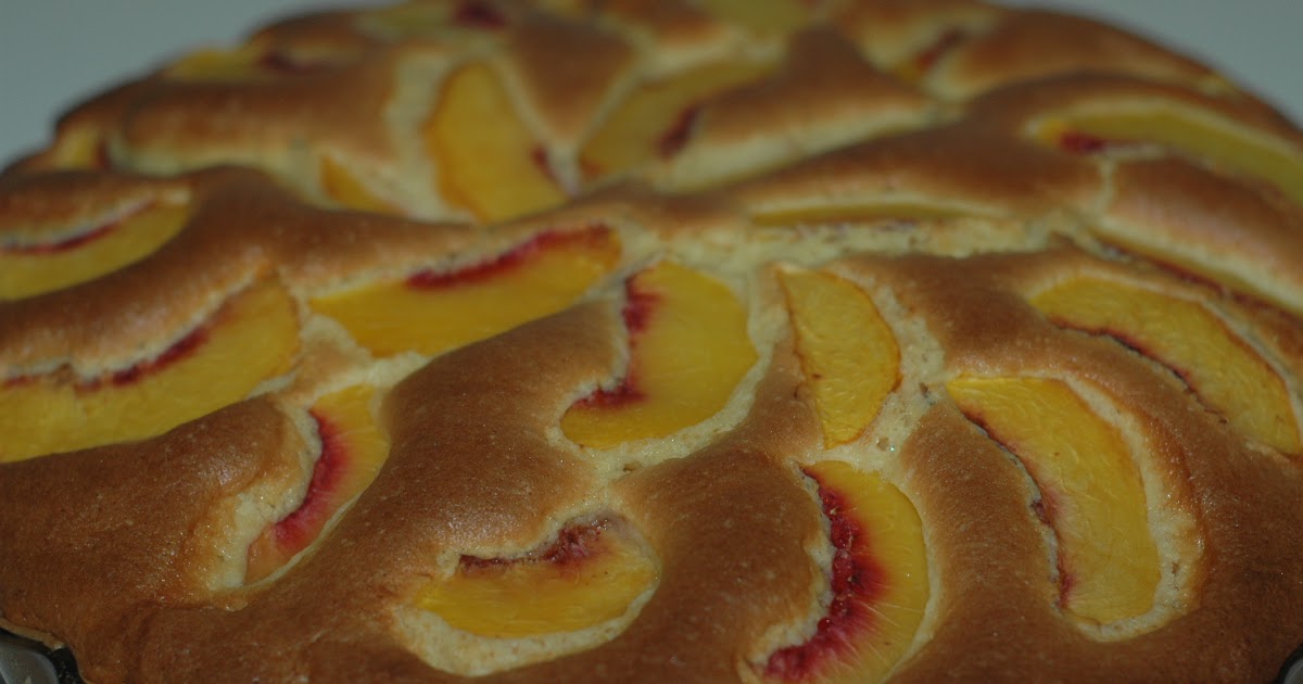 Zencefil Şeftalili Kek