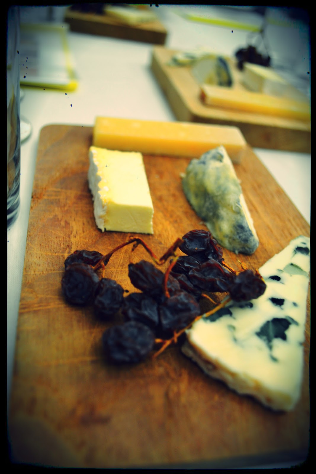 champagne and cheese