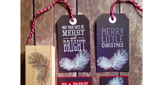 Let's Make A Card!: Christmas Tags