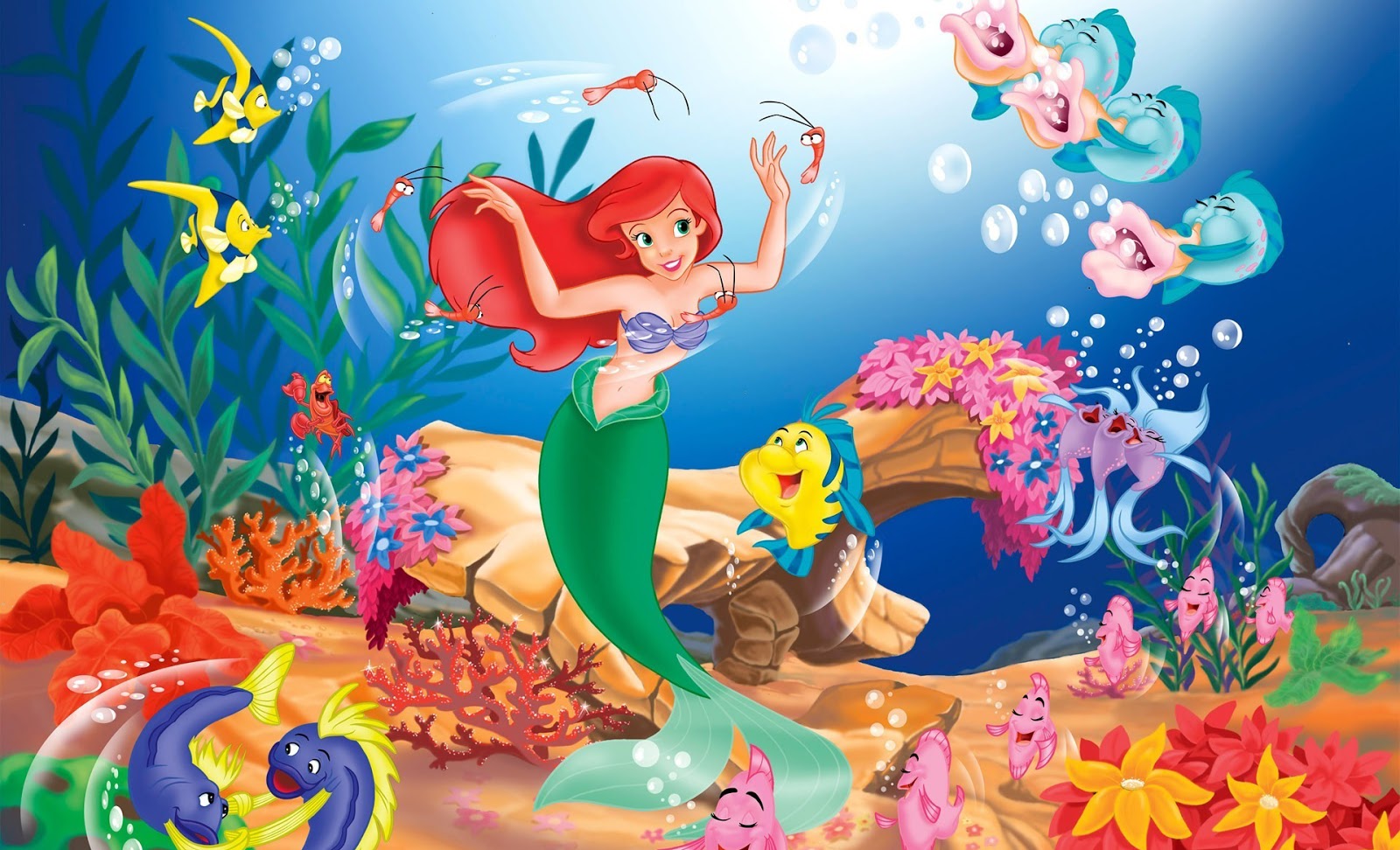 Ariel ( The Little Mermaid ) | HD Wallpapers (High Definition) | Free