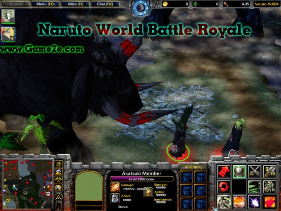 download map warcraft 3 naruto world terbaru
