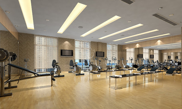 phòng tập gym hiện đại discovery complex 3