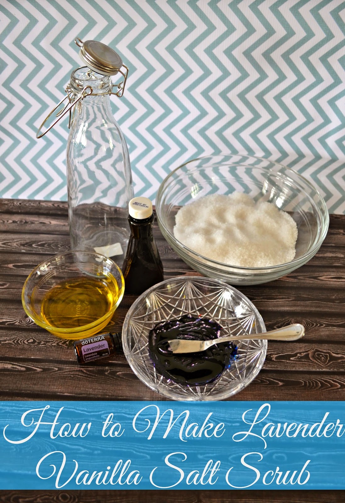 Lavender Vanilla Salt Scrub DIY Building Our Story