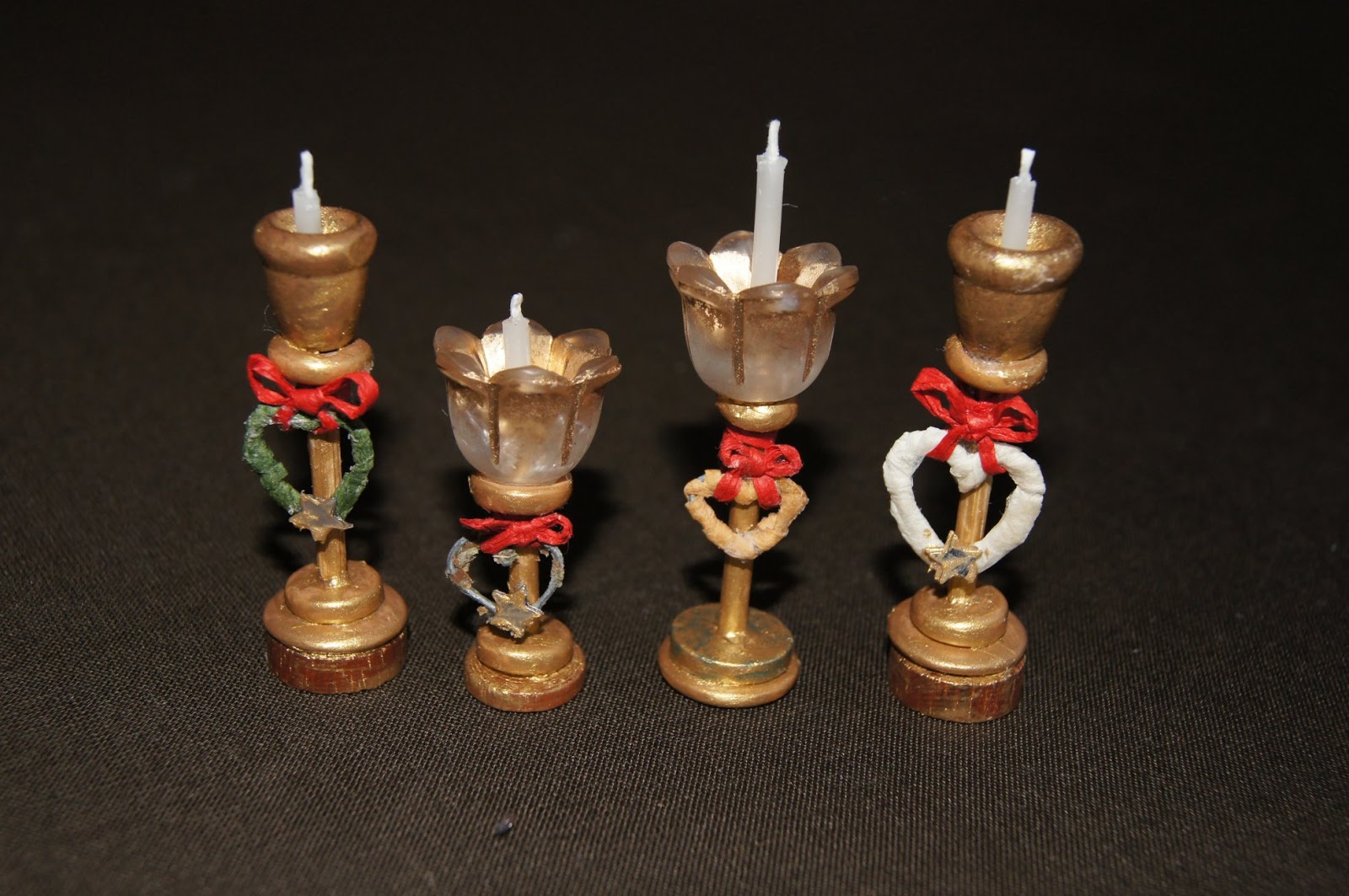Nono mini Nostalgie CHRISTMAS CANDLESTICKS