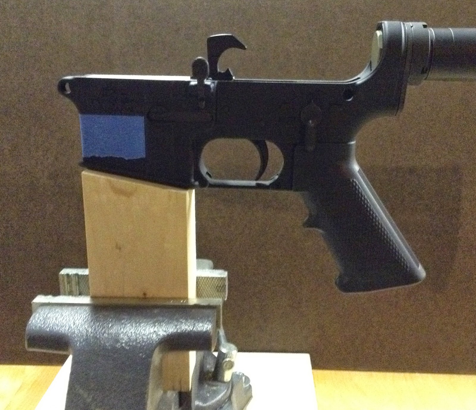 DIY Defense DIY Lower Receiver Action Block (Vise Block) for the AR15