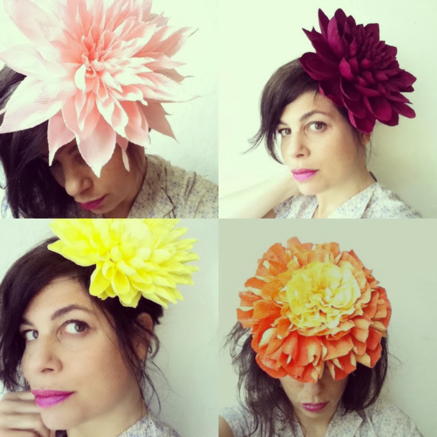 fall flower headpieces