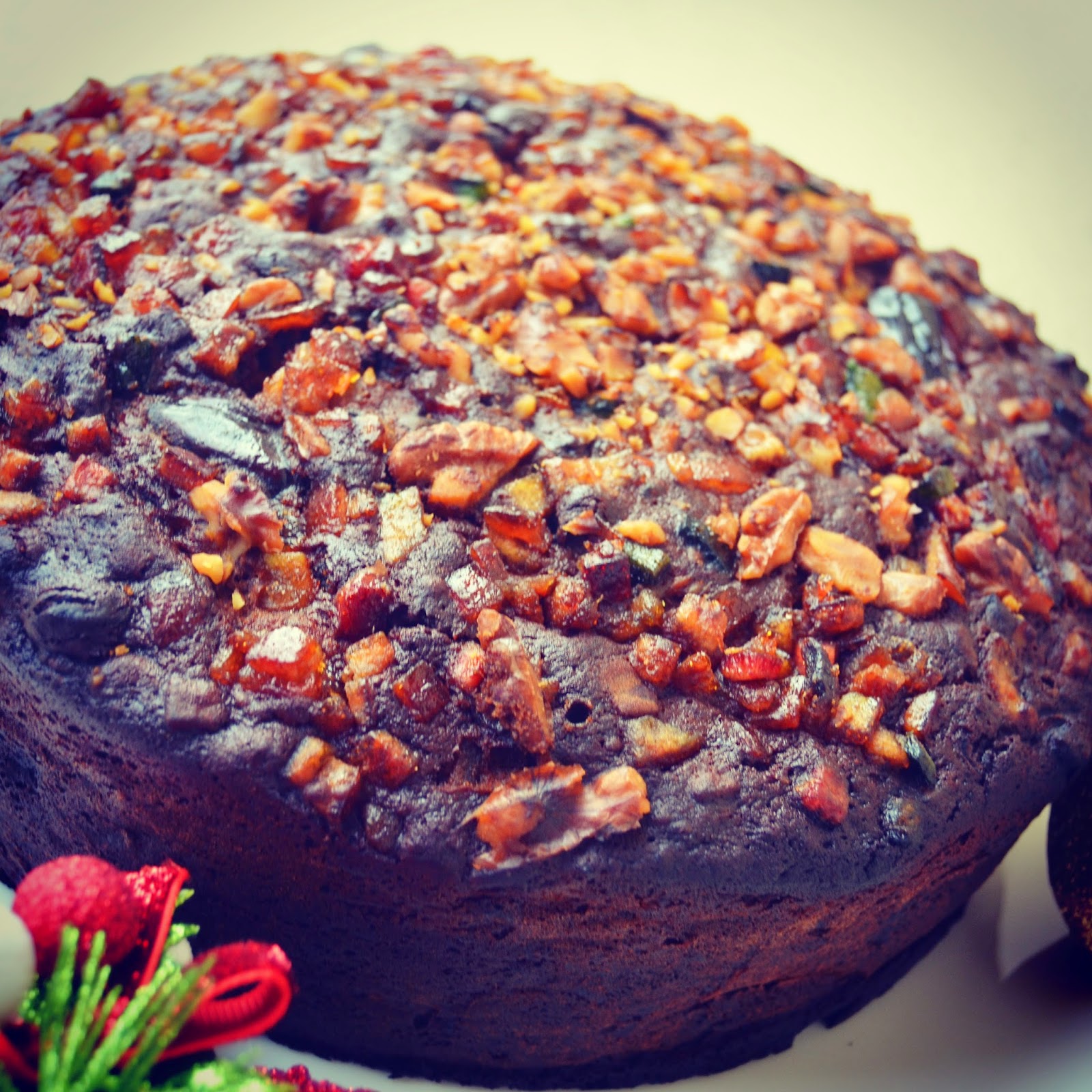 Christmas fruit cake/plum cake/black cake/jamaican cake Forks N Knives