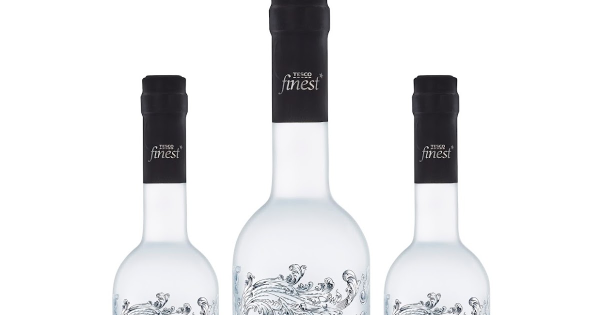 Tesco Finest French Grain Vodka on Packaging of the World Creative Package Design Gallery