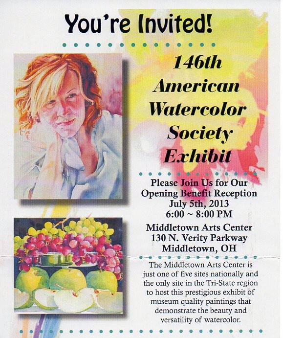 WATERCOLORS AND WORDS AMERICAN WATERCOLOR SOCIETY SHOW