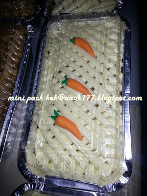 Carrot cheese walnut ~ RM 20.00