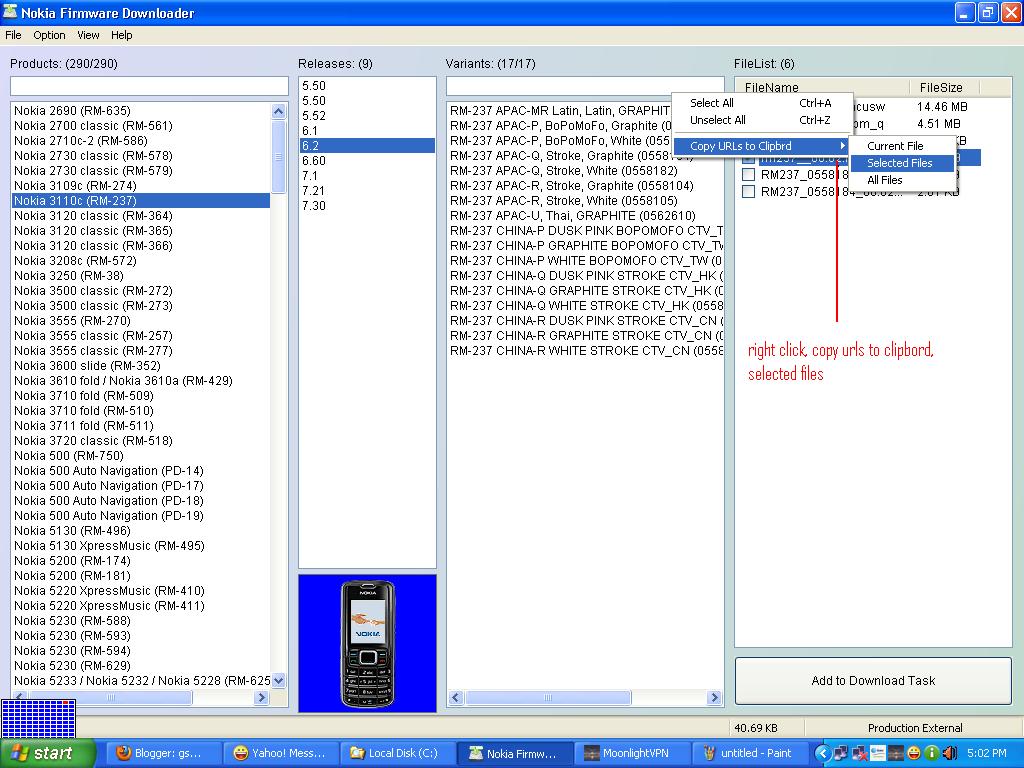 gsmtutorials how to download nokia flashfile with navifirm via idm for faster downloading