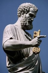 Apóstolo Pedro, o primeiro Papa.