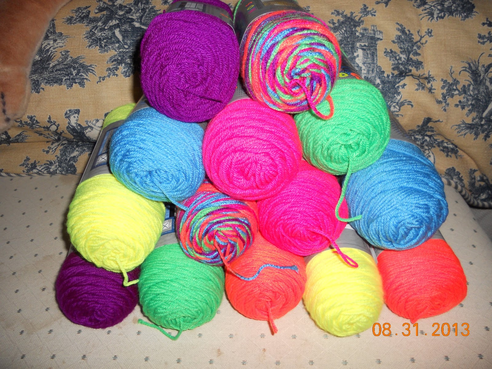 Charlotte's  Neon yarn