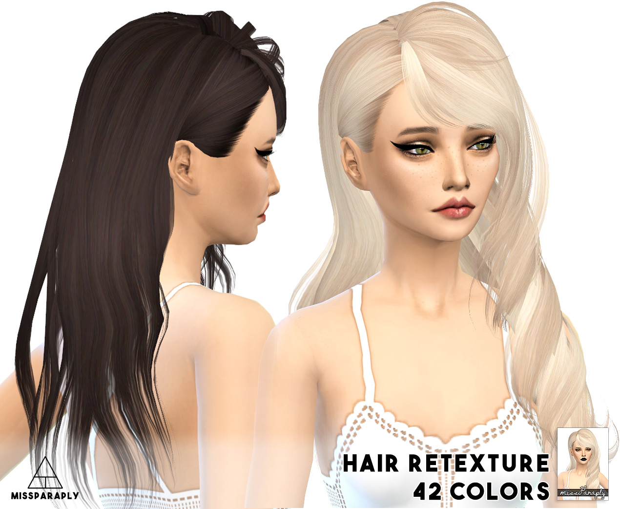 sims 4 cc hair missparaply sims 4 cc hair missparaply