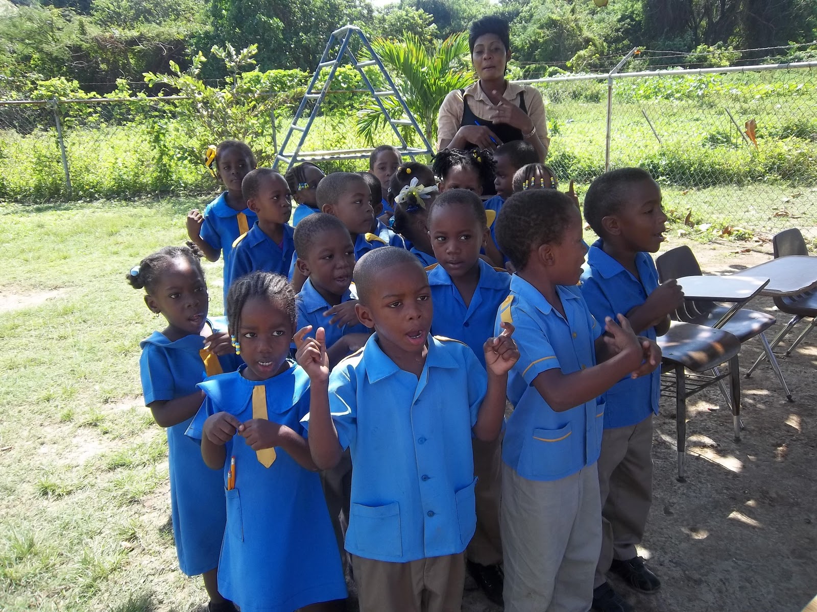 A Wonderful Morning at a Jamaican School Diane Fanning