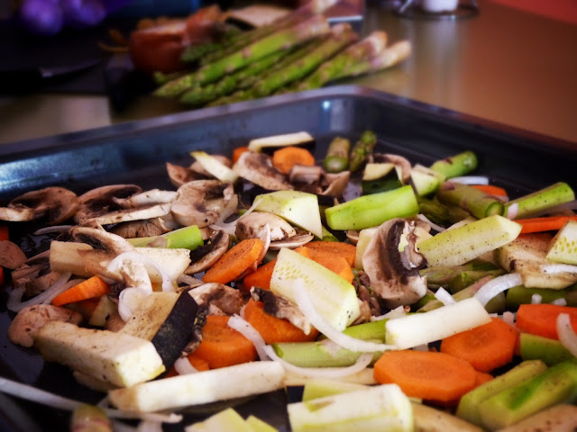 verduras al horno