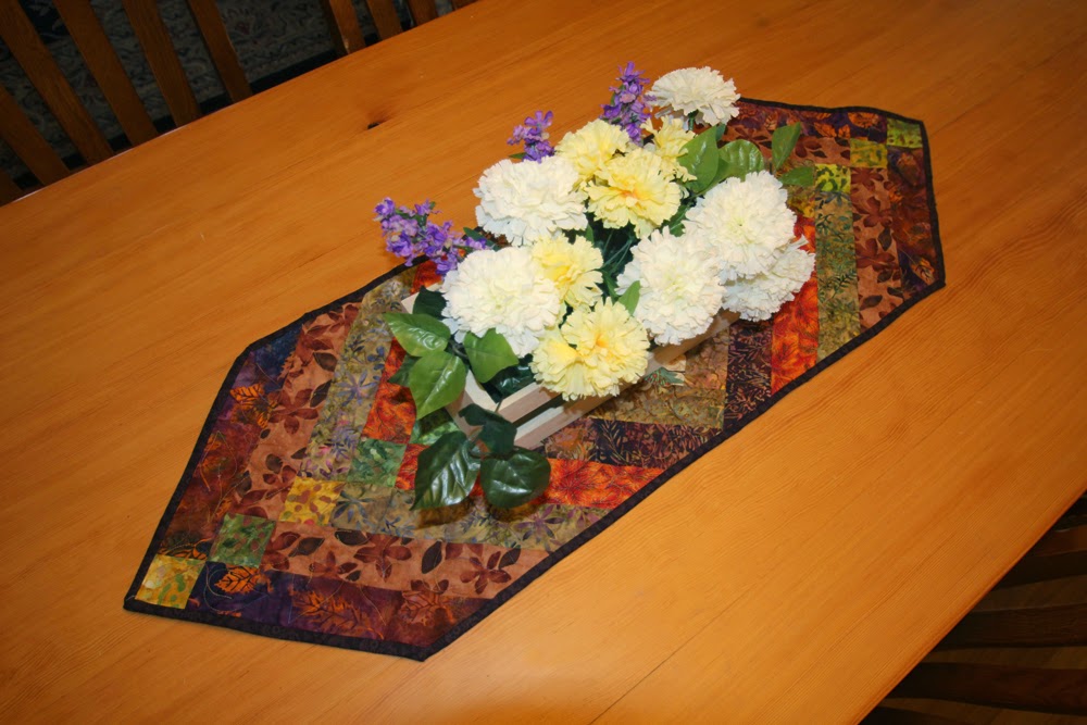 Stitchnquilt French Braid Tablerunner