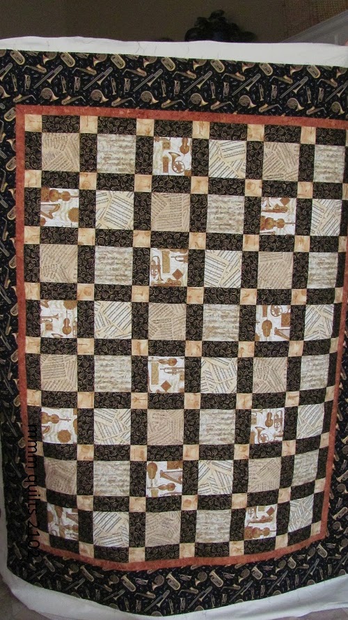 Ann s Music Quilt aka Tessellations part 3