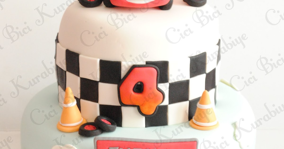 Cici Bici Kurabiye &amp; Cupcake &amp; Pasta İzmit Şimşek Mcqueen�li Pasta