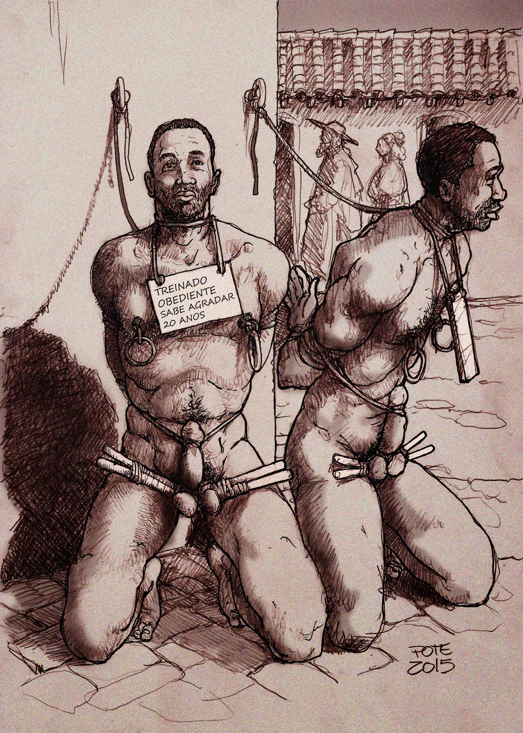 Sex Slave Drawings 90