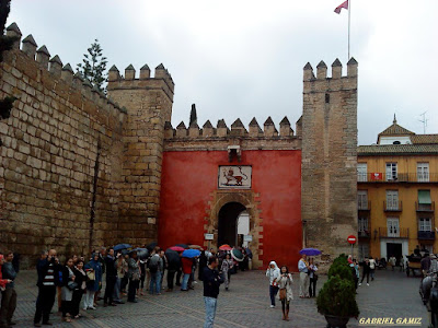 Puerta del Alcazar de Sevilla.