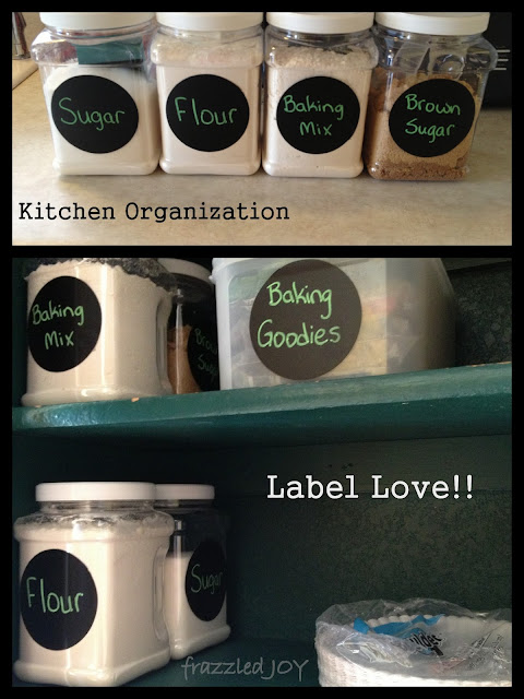 Baking storage and organization