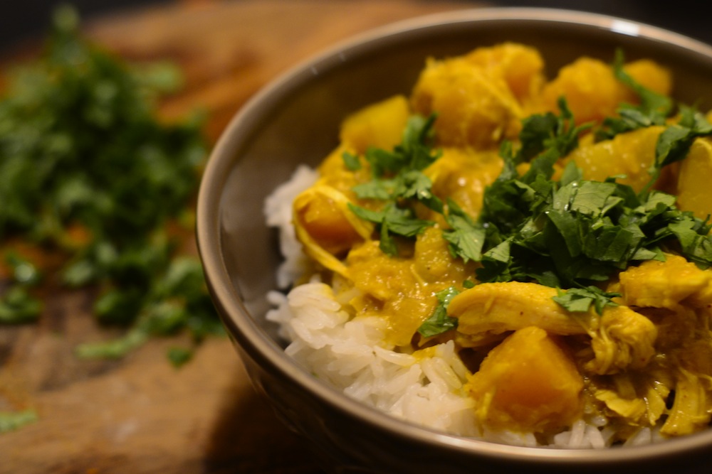 unhip squirrel: turkey curry 2011: turkey curry with butternut squash