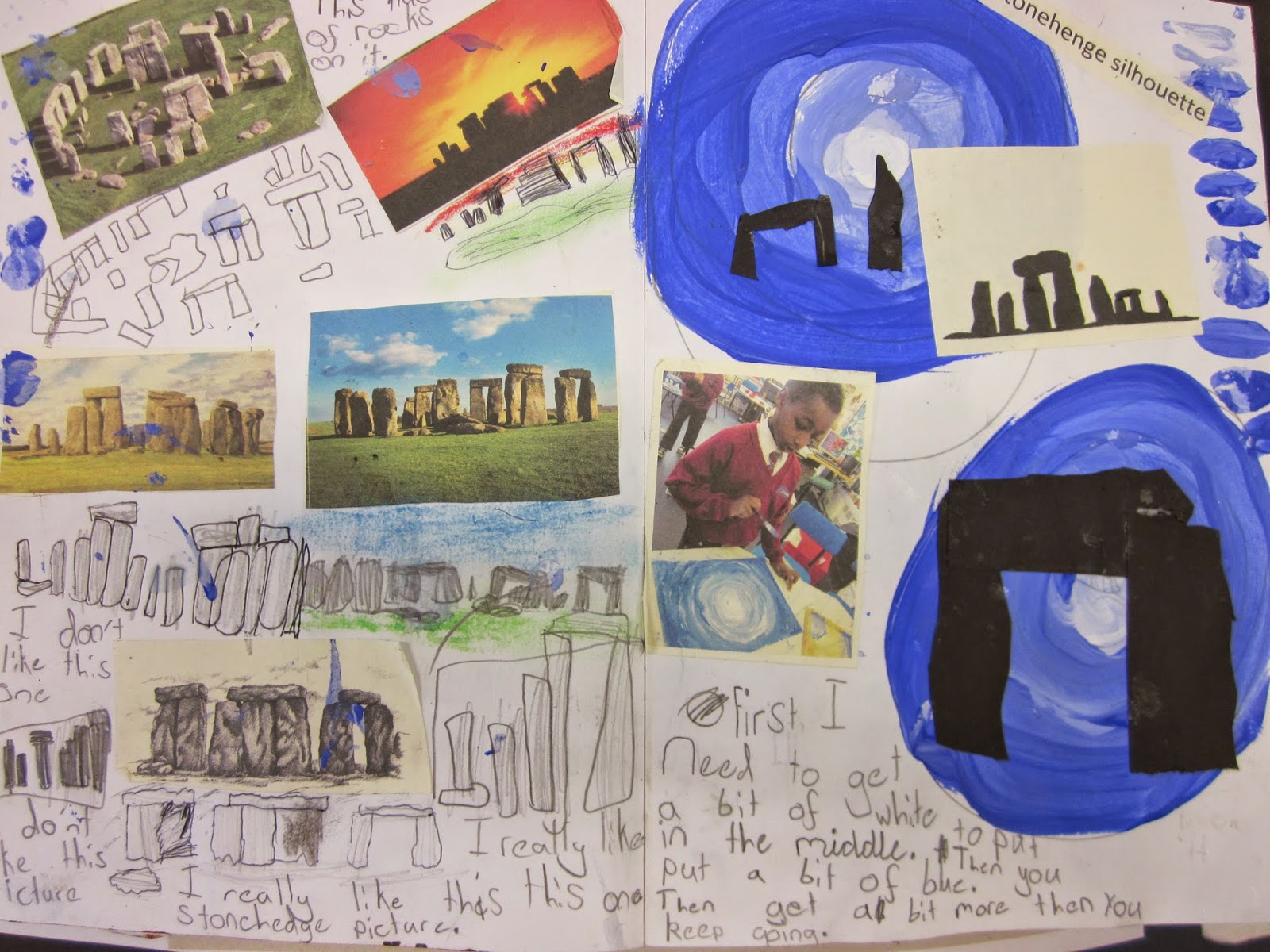 Gomersal Primary School Art Year 3 Stone Age