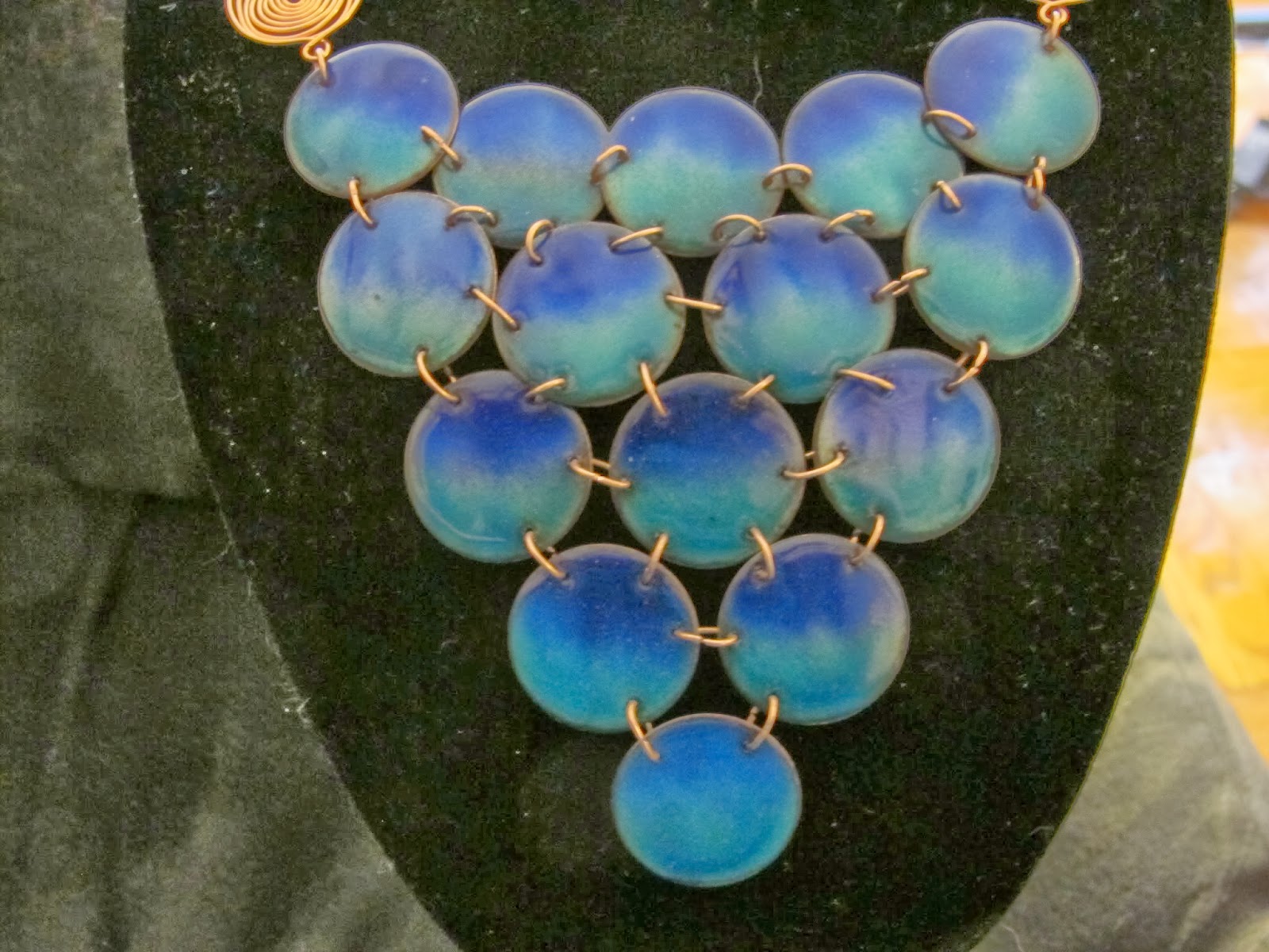 Naomi's Designs Handmade Wire Jewelry Cold Comfort WinterInspired