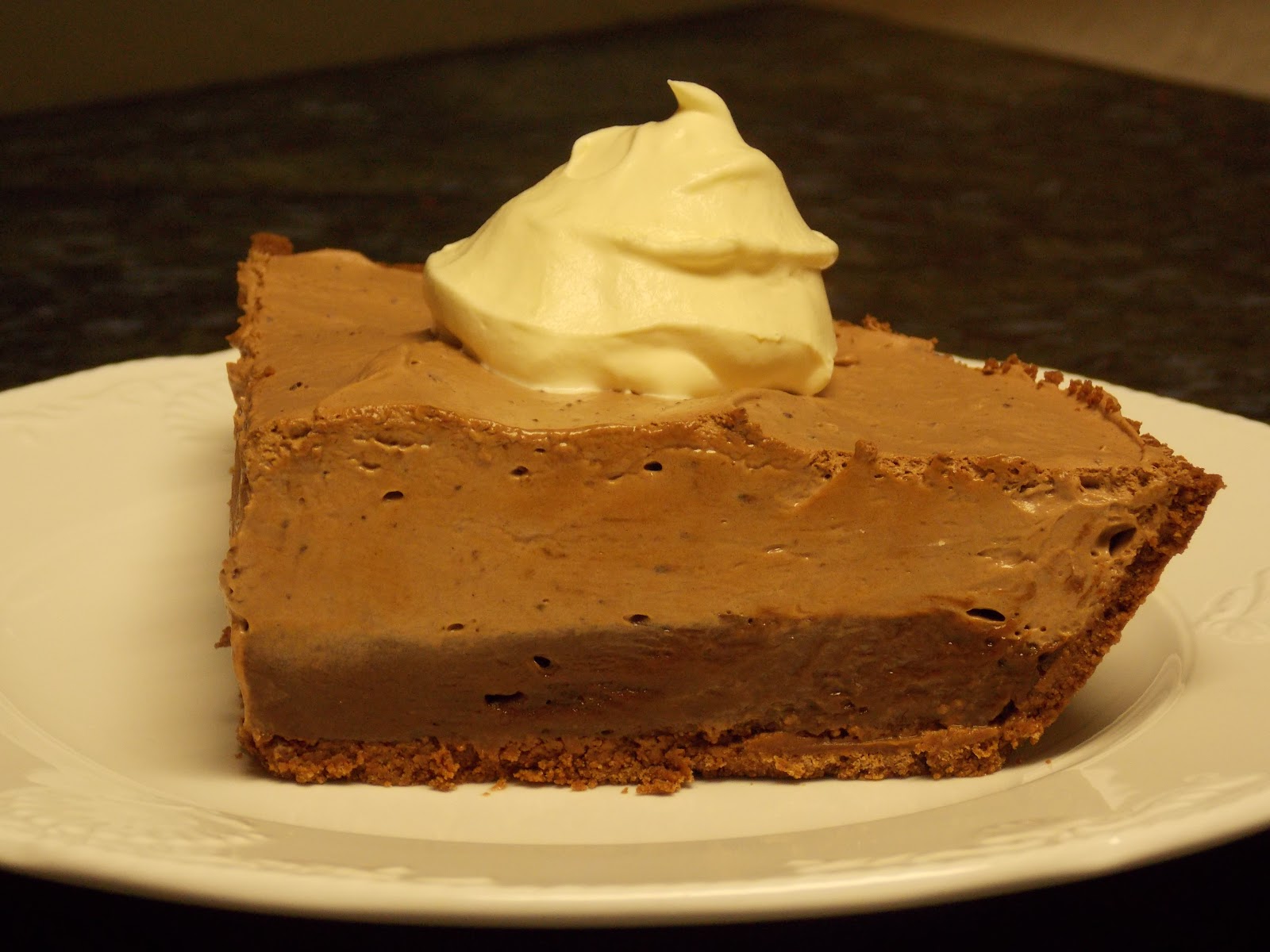 Nicky's Food and Travel Chocolate Mousse Pudding Pie