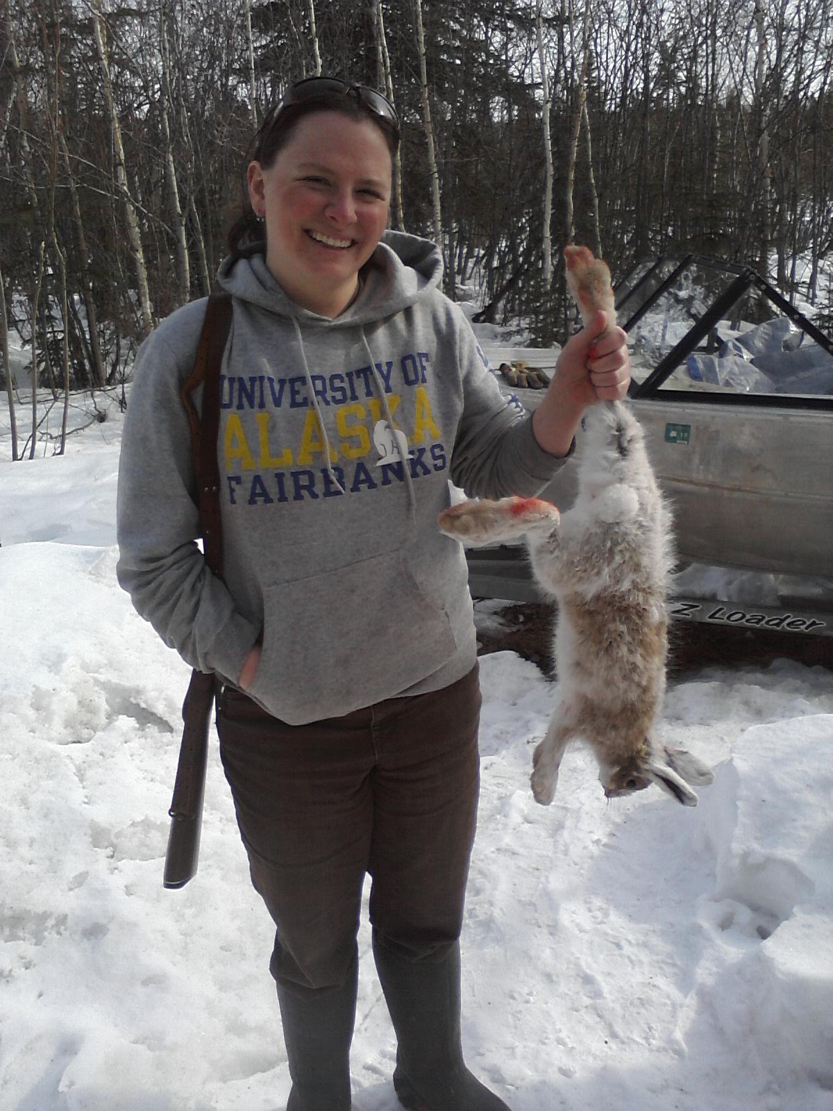 Catching and Cooking Snowshoe Hare Alaska Harvest