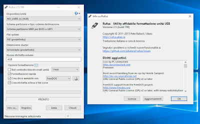 Come creare pendrive avviabili con Rufus 1 rufus