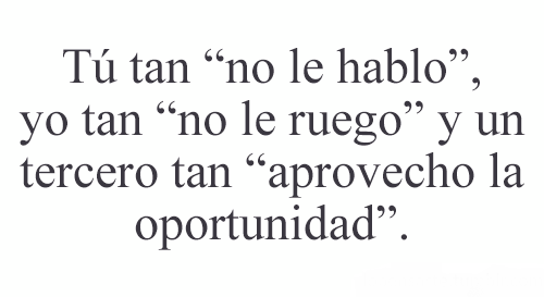 Indirectas de amor - Imagui