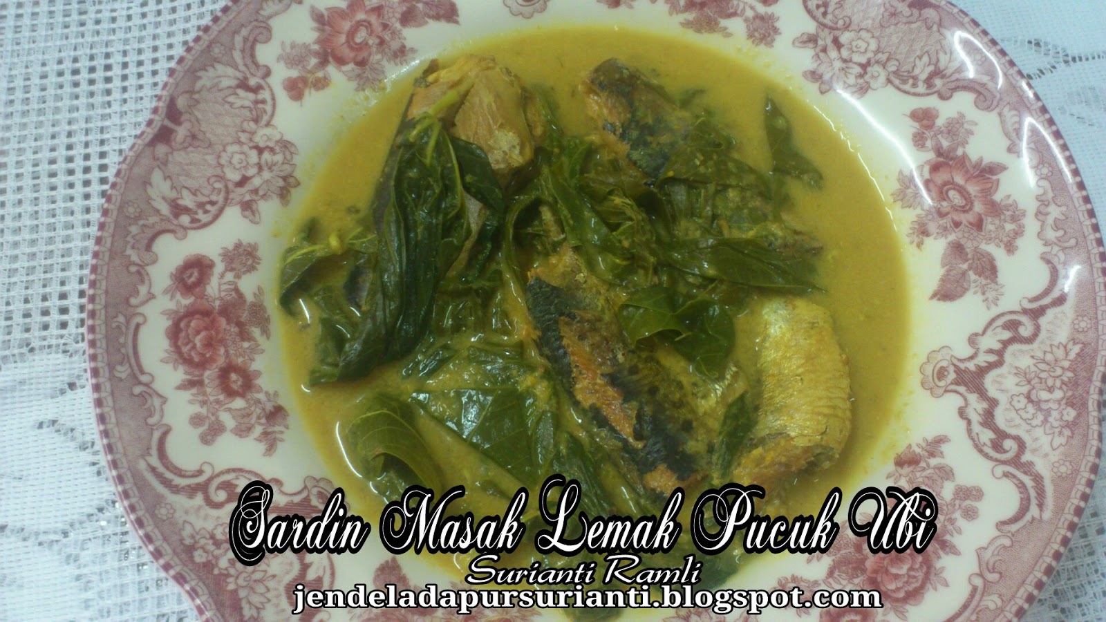 Sardin Masak Lemak Pucuk Ubi Yang Simple Dan Sedap Resepi