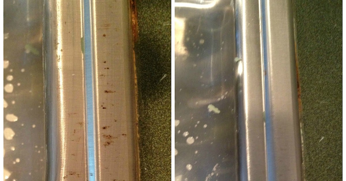 The Prudent Life Removing Rust from Stainless Steel