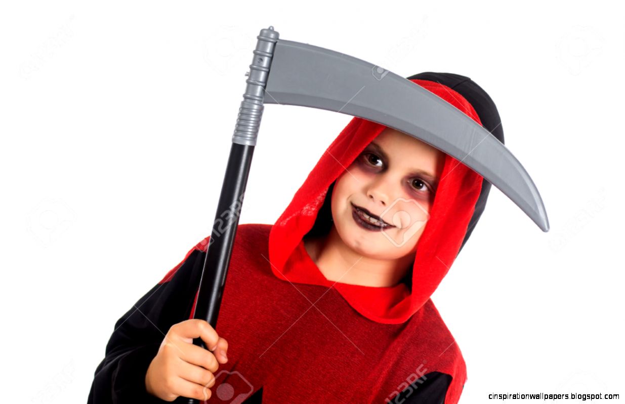 Studio Photography Of A Child Dressed To Enjoy Halloween Stock Studio Photography Of A Child Dressed To Enjoy Halloween Stock